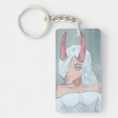 Anime, girl, sleutelhanger (Voorkant)