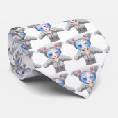 Anime Girl Stropdas (Opgerold)