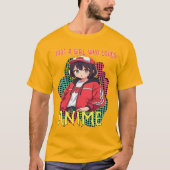 Anime Girl T-Shirt (Voorkant)