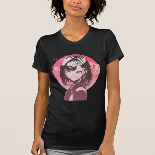 Anime Girl T-shirt (Voorkant)