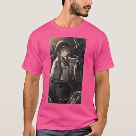 Anime Girl T-shirt (Voorkant)