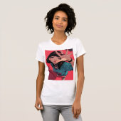 Anime Girl T-shirt High Quality Print (Voorkant volledig)