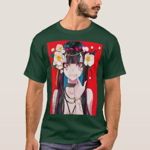 Anime Girl Waifu Japans esthetisch Kawaii Otaku 1 T-shirt