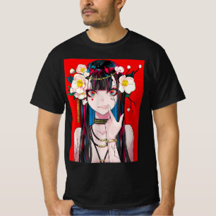 Anime Girl Waifu Japans esthetisch Kawaii Otaku  T-shirt