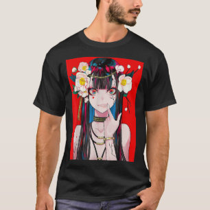 Anime Girl Waifu Japans esthetisch Kawaii Otaku  T-shirt