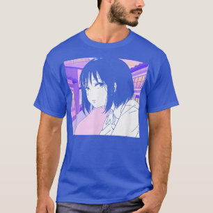 Anime Girl Waifu Japanse esthetische Kawaii Girl O T-shirt