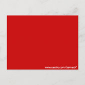 Anime Girls Briefkaart (Achterkant)