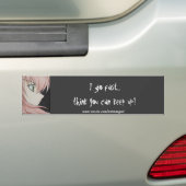 Anime Girls Bumpersticker (Op auto)