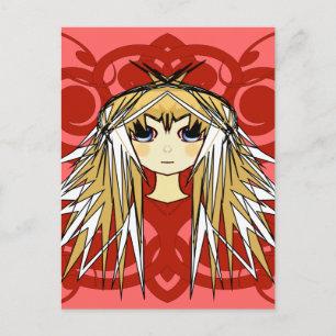 Anime Girls Gifts Briefkaart