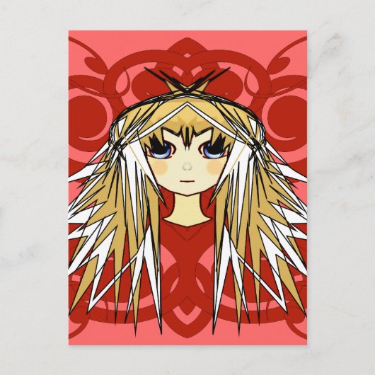 Anime Girls Gifts Briefkaart (Voorkant)