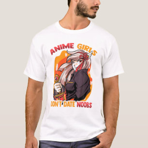 Anime Girls hebben geen datumnobs - Cute Kawaii -  T-shirt