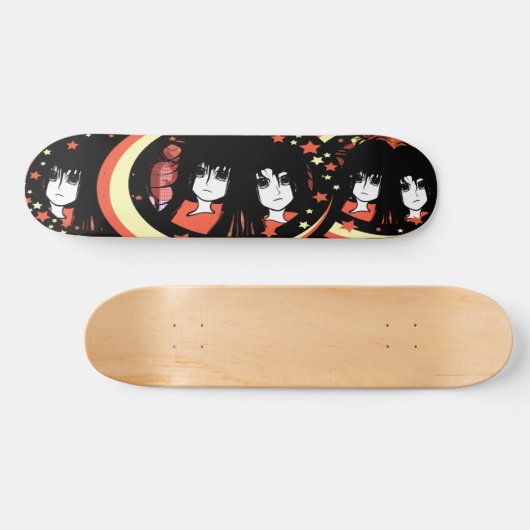 Anime Girls Persoonlijk Skateboard (Horizontaal)