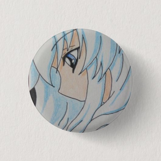 Anime Girls Ronde Button 3,2 Cm (Voorkant)