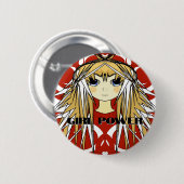 Anime Girls Ronde Button 5,7 Cm (Voorkant /achterkant)