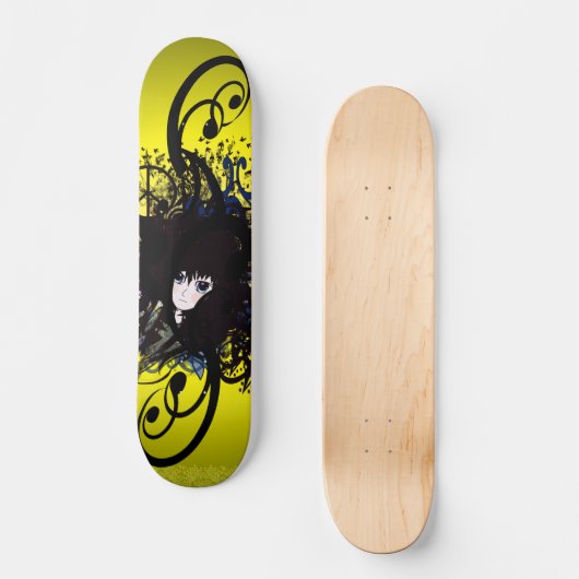 Anime Girls Skateboard (Voorkant)