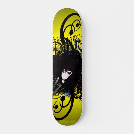 Anime Girls Skateboard (Voorkant)