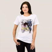 Anime Girls Tri-Blend Shirt (Voorkant volledig)