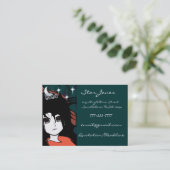 Anime Girls Visitekaartje (Staand voorkant)