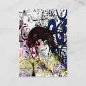 Anime Girls Visitekaartje (Achterkant)