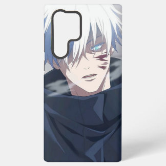 Anime Gojo Karakter Met Witte Haren Samsung Galaxy Hoesje