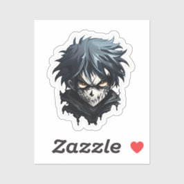 Anime Gothic Boy Sticker