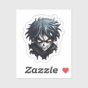 Anime Gothic Boy Sticker