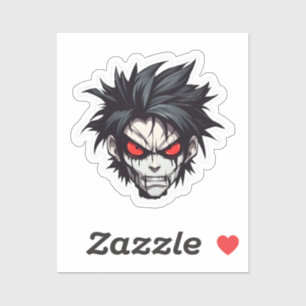 Anime Gothic Boy Sticker