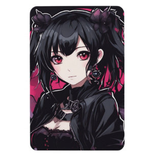 Anime Gothic Meisje Fantasy Kunst Magneet