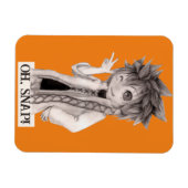 Anime Guy O SNAP, originele tekening Magneet (Horizontaal)