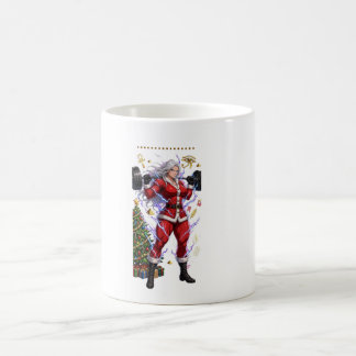 Anime Gym Kerstman Fitness Kerstmis Koffiemok