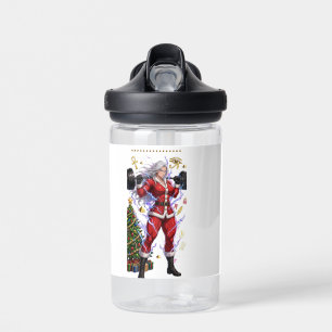 Anime Gym Kerstman Fitness Kerstmis Waterfles