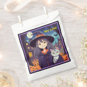 Anime Halloween Witch Bedankzakje (Geknipt)