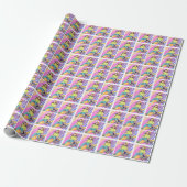 Anime HAMbyWhiteGlove Gift Wrap Cadeaupapier (Uitgerold)