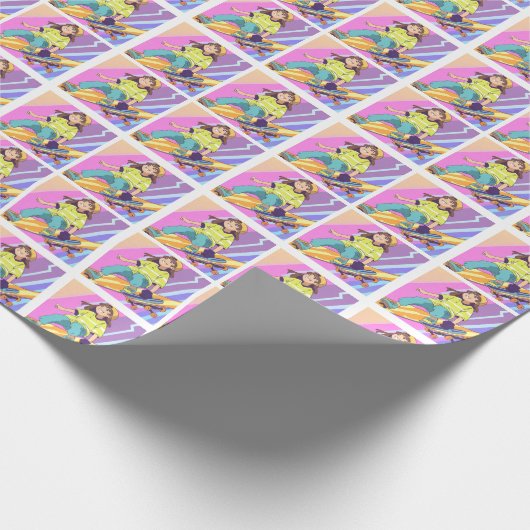 Anime HAMbyWhiteGlove Gift Wrap Cadeaupapier (Hoek)