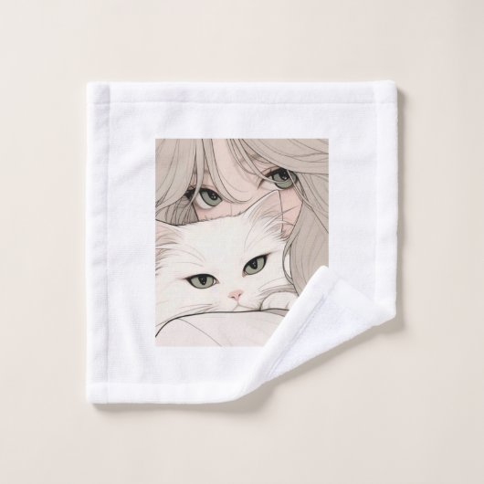 Anime-handdoek Bad Handdoek (Wasdoekje)