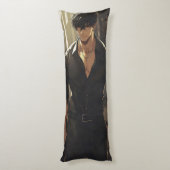 Anime Handsome Dangerous Man Lichaamskussen (Achterkant (Verticaal))