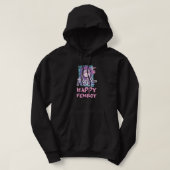 Anime Happy Femboy met Happy in japans - Cute & Hoodie (Design voorkant)
