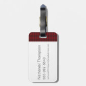 Anime Harry Potter Bagagelabel (Achterkant verticaal)