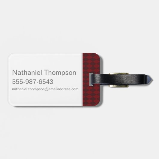 Anime Harry Potter Bagagelabel (Achterkant horizontaal)