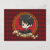 Anime Harry Potter Briefkaart (Voorkant)