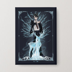 Anime HARRY POTTER™ Heren Patronus Button