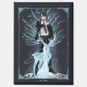 Anime HARRY POTTER™ Herten-Patronus Magneet