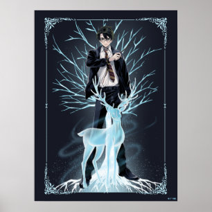 Anime HARRY POTTER™ Herten-Patronus Poster