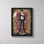 Anime HARRY POTTER™  Lijst Canvas Afdruk (Voorkant)