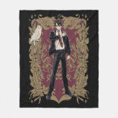 Anime HARRY POTTER™  Lijst Fleece Deken (Voorkant)