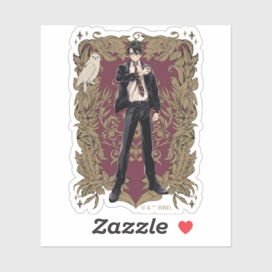 Anime HARRY POTTER™  Lijst Sticker (Vel)