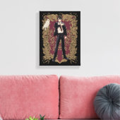 Anime HARRY POTTER™ Sierlijke Lijst Canvas Afdruk (Insitu (Woonkamer))
