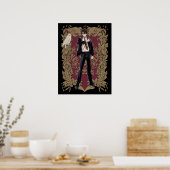 Anime HARRY POTTER™ Sierlijke Lijst Poster (Keuken)