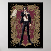 Anime HARRY POTTER™ Sierlijke Lijst Poster (Voorkant)