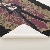 Anime HARRY POTTER™ Sierlijke lijst Sherpa Deken (3/4)